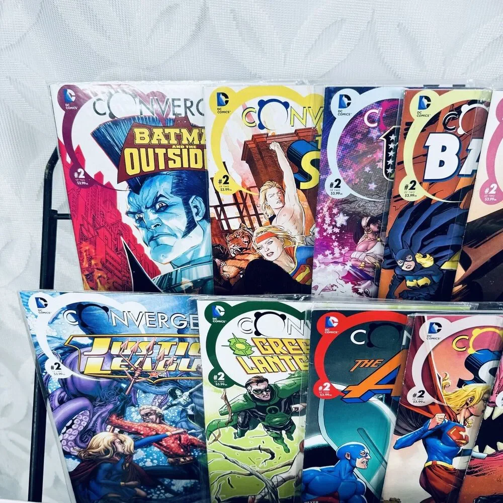 Convergence 0-8 & 10 Tie-Ins Mini Series +‎ 21 #2 Issues Lot DC 2015
